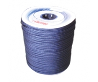 Bobina cabo Amarre 16 hebras, doble trenzado 18mm 140mt azul marino Lalizas