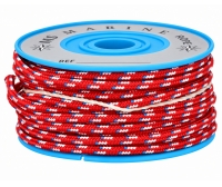 Bobina MEYER Racing MS 351 3 mm roja, blanca y azul, 10 m