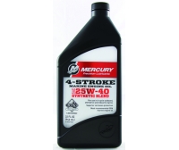 Huile Mercury 4 temps 25W-40 Synthetic 1 litre