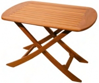 ARC Marine France folding teak table 850 x 600 mm