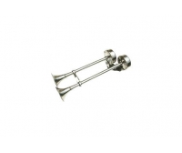 12v Double Stainless Steel Trumpet Horn