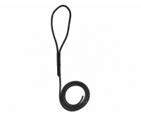 Cabo Allwave I con gaza de 30 cm, 10 mm negro, 2 m