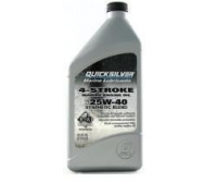 Quicksilver Oil 25W-40 1 LITER Synthetic 4 Stroke