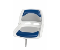 Siège Bateau 50X46X48 cm Gris / Bleu