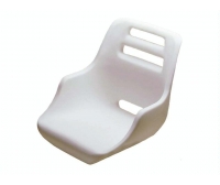 Polyethylene White Admiral Seat 435x490x500mm