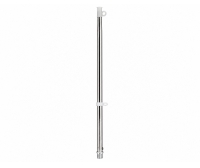 Mât de pavillon fileté en inox pour bateau pneumatique