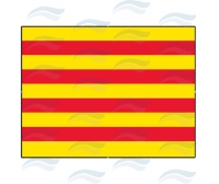 Bandera Cataluña 45x30