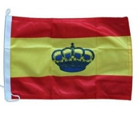 Bandera España con Corona 100x70