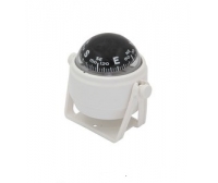 Small Compass with Support White