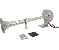 Bocina Electrica con Corneta 40 cm 12v Inox