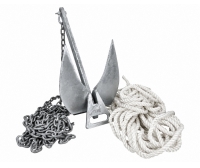 Kit mouillage Bull 10 kg, chaîne 8 mm et cordage 30 m IMNASA