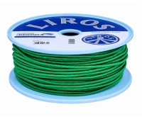 Corda elastica nautica 4 mm, 100 m, verde LIROS