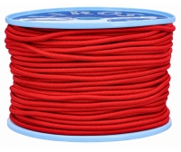 Elastisches Bootsseil 6 mm, 100 m, rot LIROS