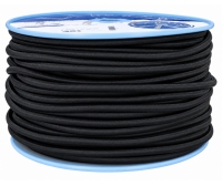Corda elastica nautica 10 mm, 100 m, nero LIROS