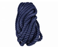 Cabo de amarre alta tenacidad con gaza 12 mm azul, 2 × 7 m