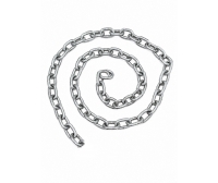 Troço de Corrente de Ancoragem 1,5mt Ø6 mm – Galvanizada, Elo Largo