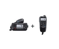 VHF marítimo fixo ICOM IC-M423GE com microfone multifunções HM195G, IPX7 - 25W