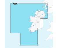 Cartographie Garmin Navionics Vision+ · Irlande, côte ouest · NVEU075R · microSD/SD