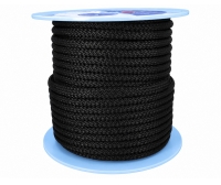 Tauwerkspule LIROS Handy-Elastic 16 mm schwarz, 100 m