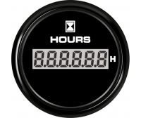 Hourmeter Black 12-24v