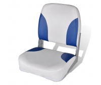 Asiento Lujo Piloto Barco 41x41x51cm Gris/Azul