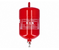 Extintor automático de polvo ABC 6 kg con manómetro ANAF IMNASA