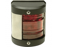 Red LED Navigation Light Black Housing