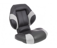 Talamex Folding sporty boat seat in grey
