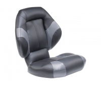 Talamex Folding sporty boat seat in black