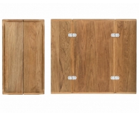 Folding tabletop teak veneer 1250 x 800 mm ARC Marine 92000186