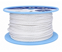 Bobina cabo amarre Lirolen LIROS 10mm 200mt blanco