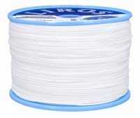 Cima intrecciata in polipropilene LIROS 2 mm bianca, bobina 500 m