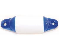 Defensa lateral Majoni Ecofender 9 × 30 cm blanca/azul
