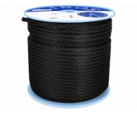 Bobina cabo LIROS Moorex 12 10 mm negro, 200 m