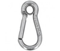 KONG 316 stainless steel snap hook with eye 120 mm