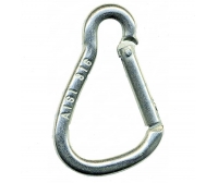 Mosqueton Harness  5mm 52mm Inox 316 Imnasa