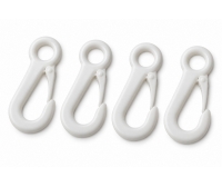 IMNASA 4 mm nylon eye snap hook - Pack of 4