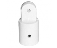 Terminal com olhal para tubo Bimini Nuova Rade 43091 · Ø20mm · Preto