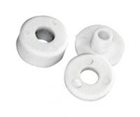 Separador y tapón de tornillo para parabrisas Nuova Rade 43835 · 7 mm · Blanco