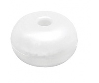Oberflächenschwimmer mit Durchgangsloch Nuova Rade 43971 · 75mm · 12mm · Weiß · Beutel mit 20 Stück