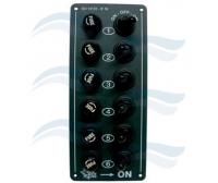 Panel 6 Interruptores con Fusibles "Osculati"