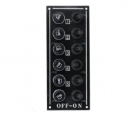 Panel 6 Interruptores con Fusibles Osculati