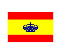 Adhesivo España con corona 210x140