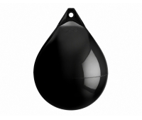 Defensa esférica Polyform A0 negra Ø230 × 290 mm