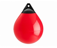 Defensa esférica Polyform A0 roja Ø230 × 290 mm