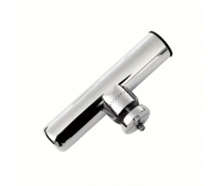 Porte-canne, garde-corps, réglable, 40 mm-19-25 mm, acier inoxydable 316