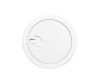 Registro Circular Con Maneta Blanca Ø265mm Nuova rade