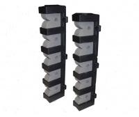 Support, 5 tiges, horizontal et vertical, oriental