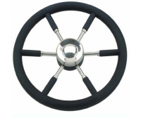 Savoretti T9B 450 mm Black Steering Wheel Boat