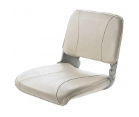 Skipper Seat 50X46X48 cm White Semi-Leather
